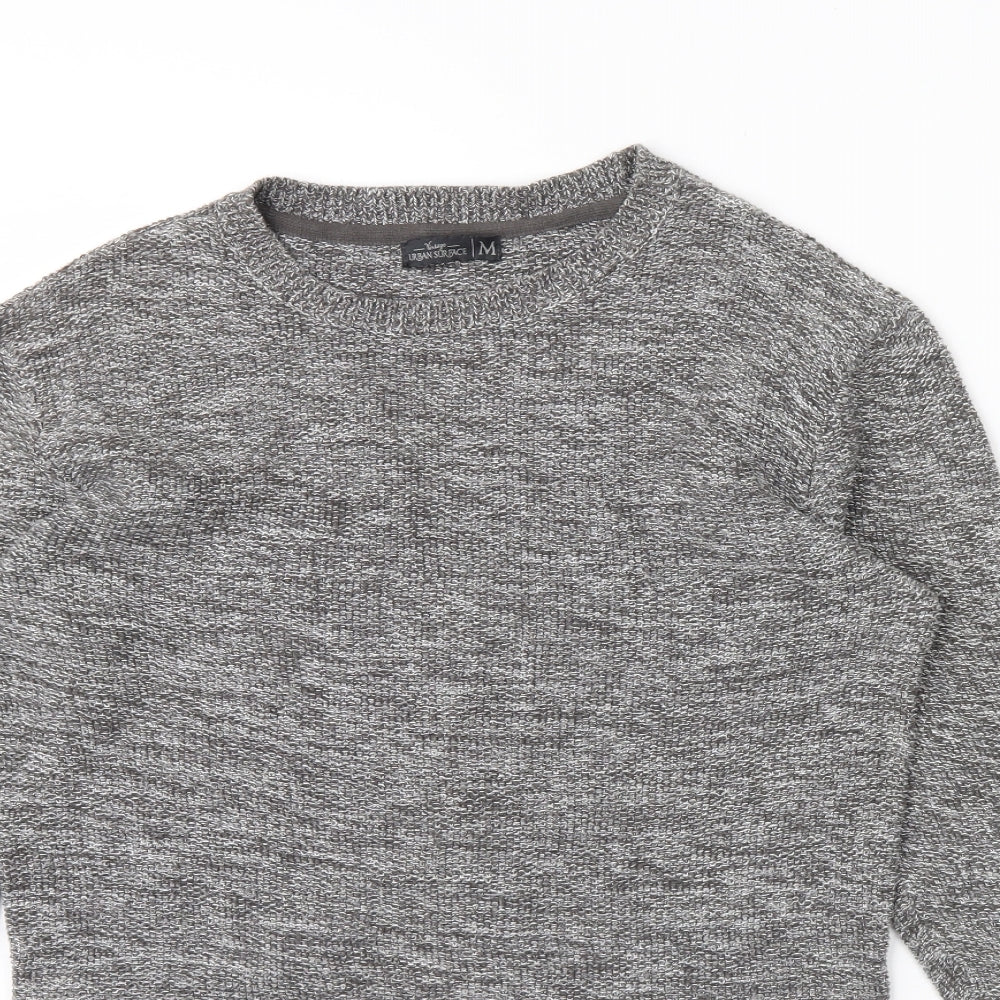 Urban Surface Mens Grey   Pullover Jumper Size M