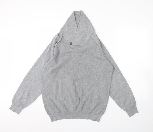 TU Mens Grey   Pullover Jumper Size XL