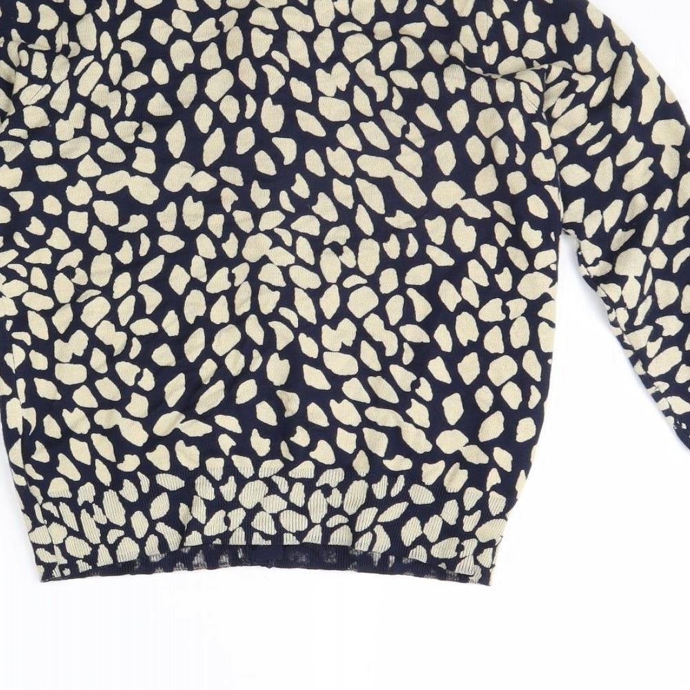 Womens UK Size 10 M&S Blue Cardigan Jumper