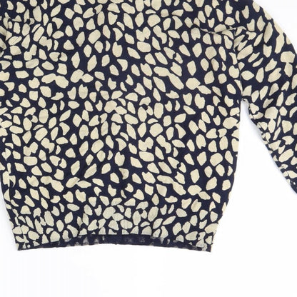 Womens UK Size 10 M&S Blue Cardigan Jumper