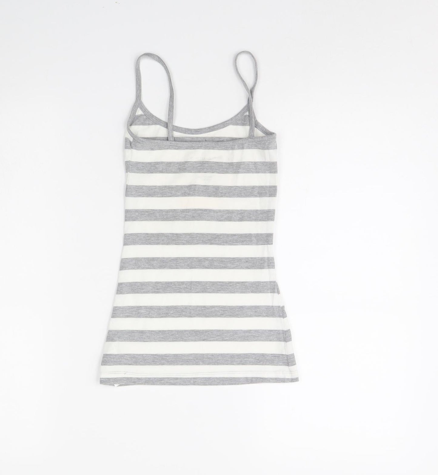 Womens UK Size XS Friends Grey Basic Tank
