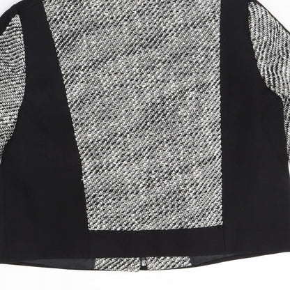 Womens UK Size 12 m&s Black Jacket