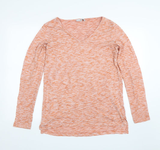 Womens UK Size 10 NEXT Orange Pullover Jumper