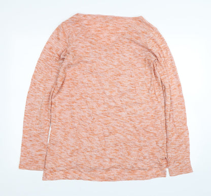 Womens UK Size 10 NEXT Orange Pullover Jumper