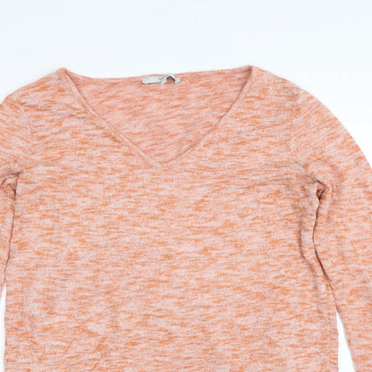 Womens UK Size 10 NEXT Orange Pullover Jumper