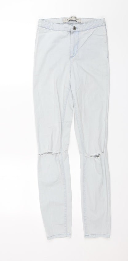 Denim Co. Womens Blue   Jegging Jeans Size 8 L27 in