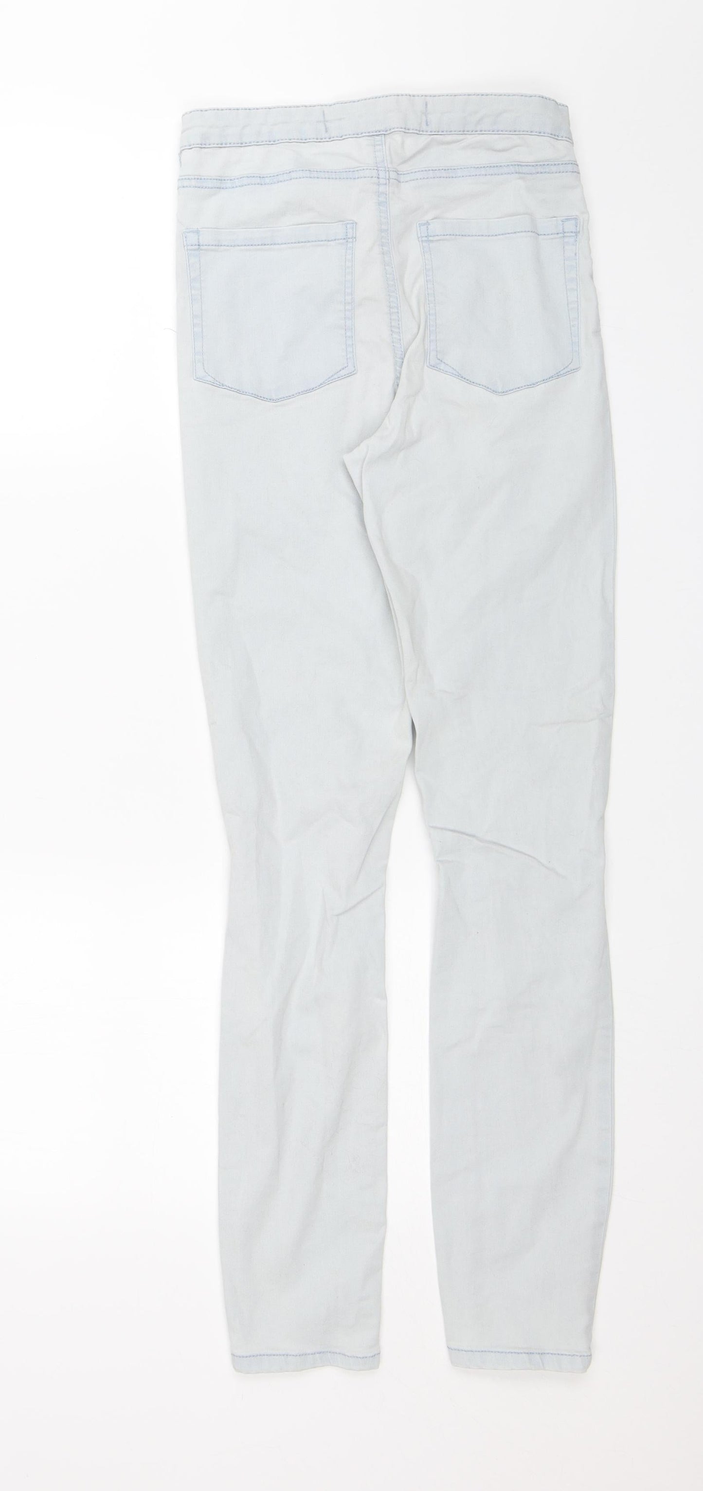 Denim Co. Womens Blue   Jegging Jeans Size 8 L27 in