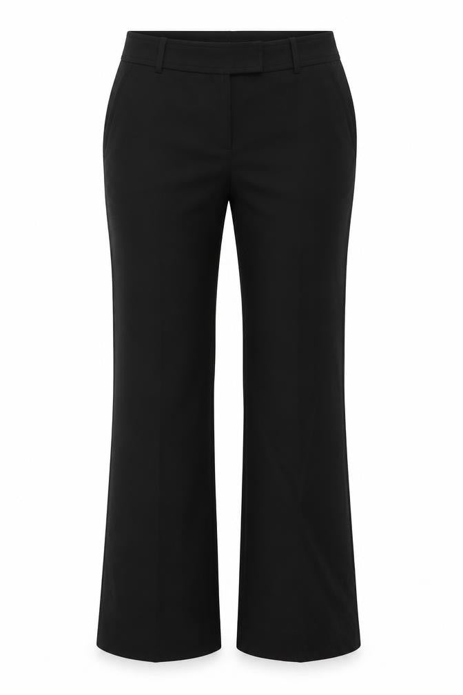 Womens UK Size 32 in The Limited Regular Fit Dress Pants Black Trousers
