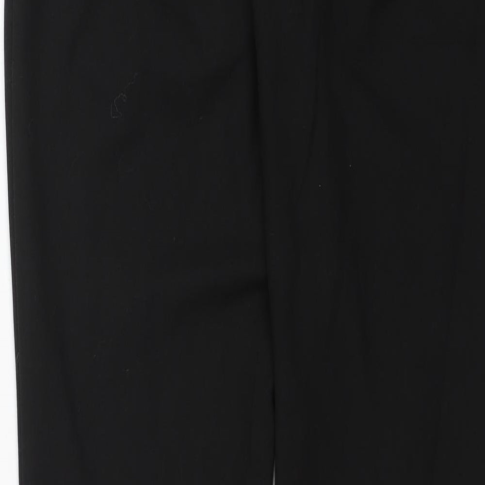 Womens UK Size 32 in The Limited Regular Fit Dress Pants Black Trousers