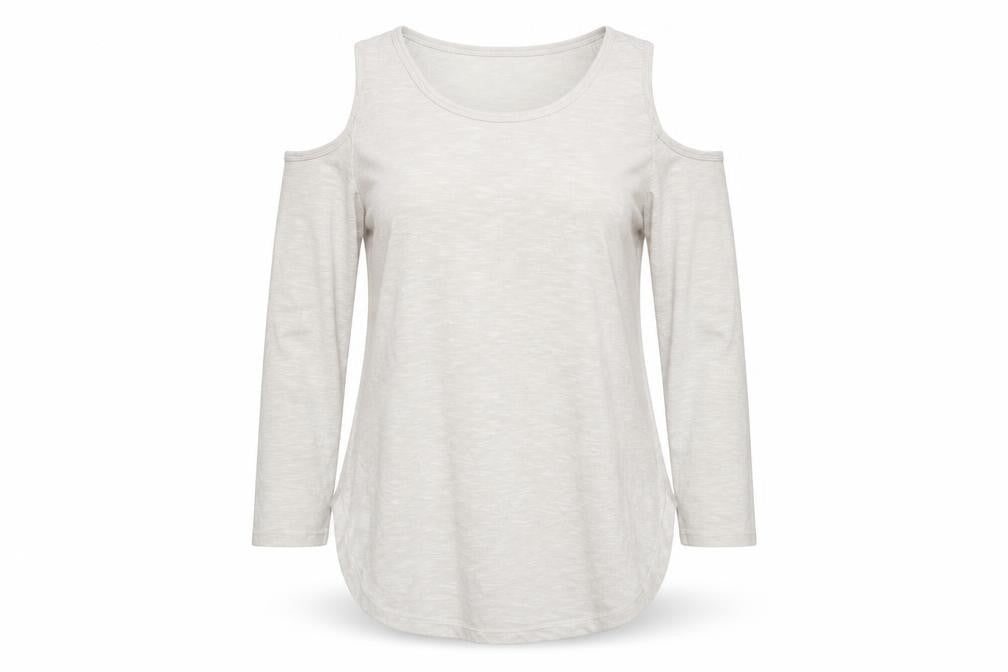 Womens UK Size 12 Select Beige Basic Blouse