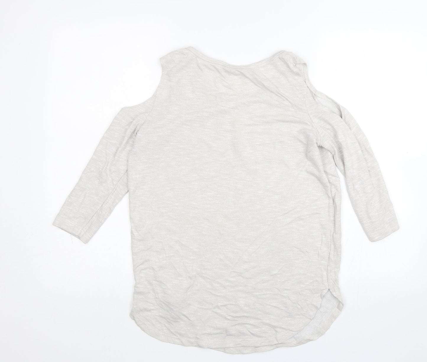 Womens UK Size 12 Select Beige Basic Blouse