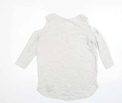 Womens UK Size 12 Select Beige Basic Blouse