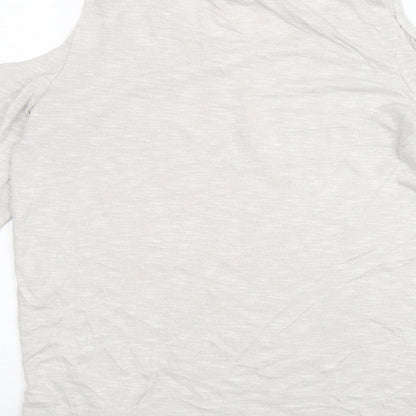Womens UK Size 12 Select Beige Basic Blouse