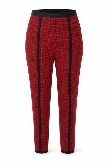 Womens UK Size 6 PRETTYLITTLETHING Regular Fit Jegging Red Trousers
