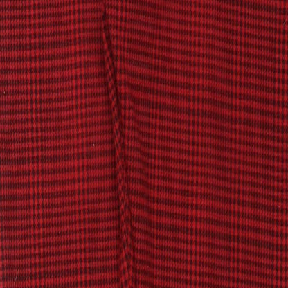 Womens UK Size 6 PRETTYLITTLETHING Regular Fit Jegging Red Trousers