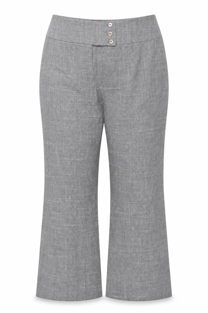 Womens UK Size 18 Florence & Fred Regular Fit Dress Pants Grey Trousers