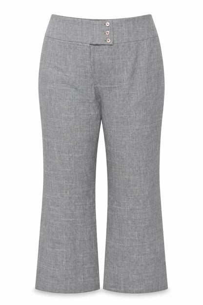 Womens UK Size 18 Florence & Fred Regular Fit Dress Pants Grey Trousers