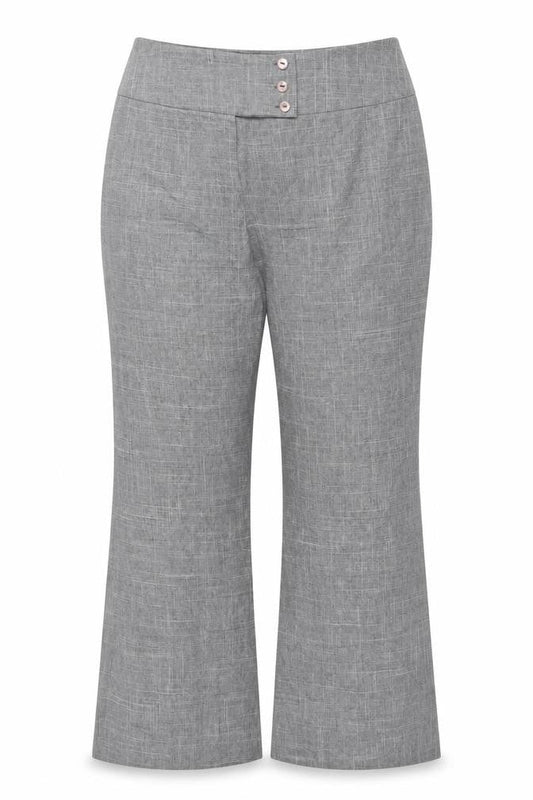 Womens UK Size 18 Florence & Fred Regular Fit Dress Pants Grey Trousers