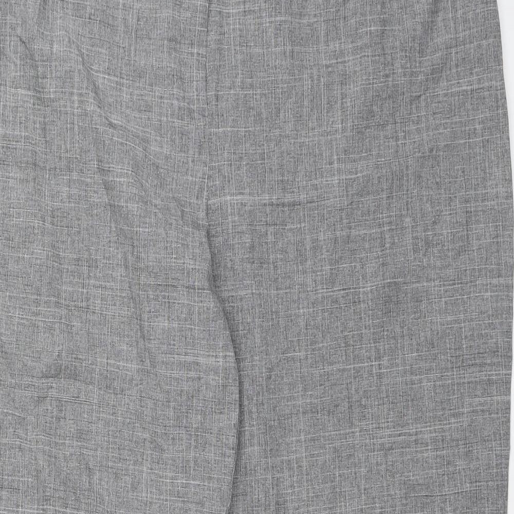 Florence & Fred Womens Grey   Dress Pants Trousers Size 18 L30 in