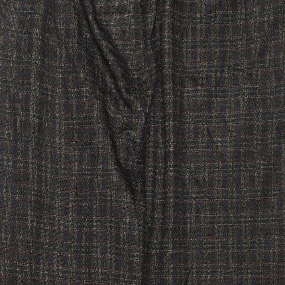 Womens UK Size 20 Preworn Regular Fit Capri Green Trousers