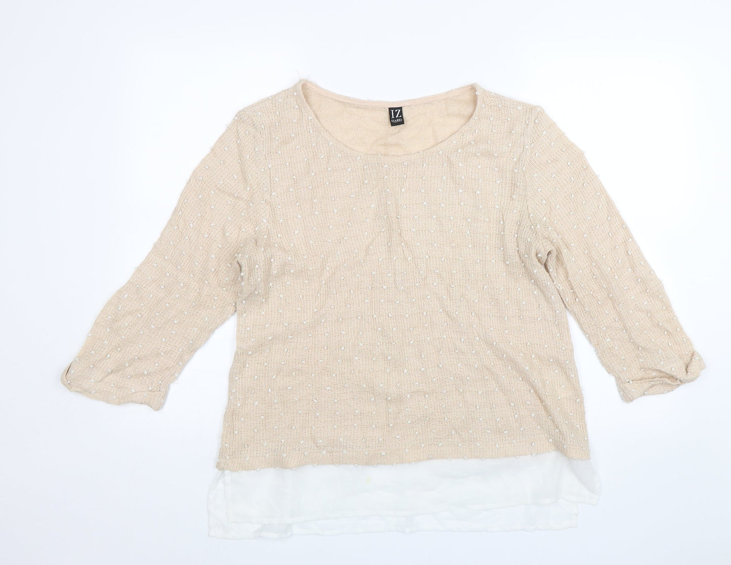 Izabel Womens Pink   Pullover Jumper Size 16