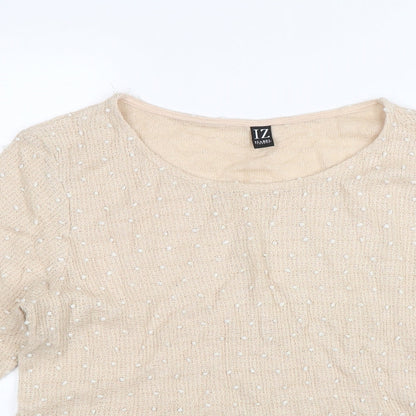 Izabel Womens Pink   Pullover Jumper Size 16