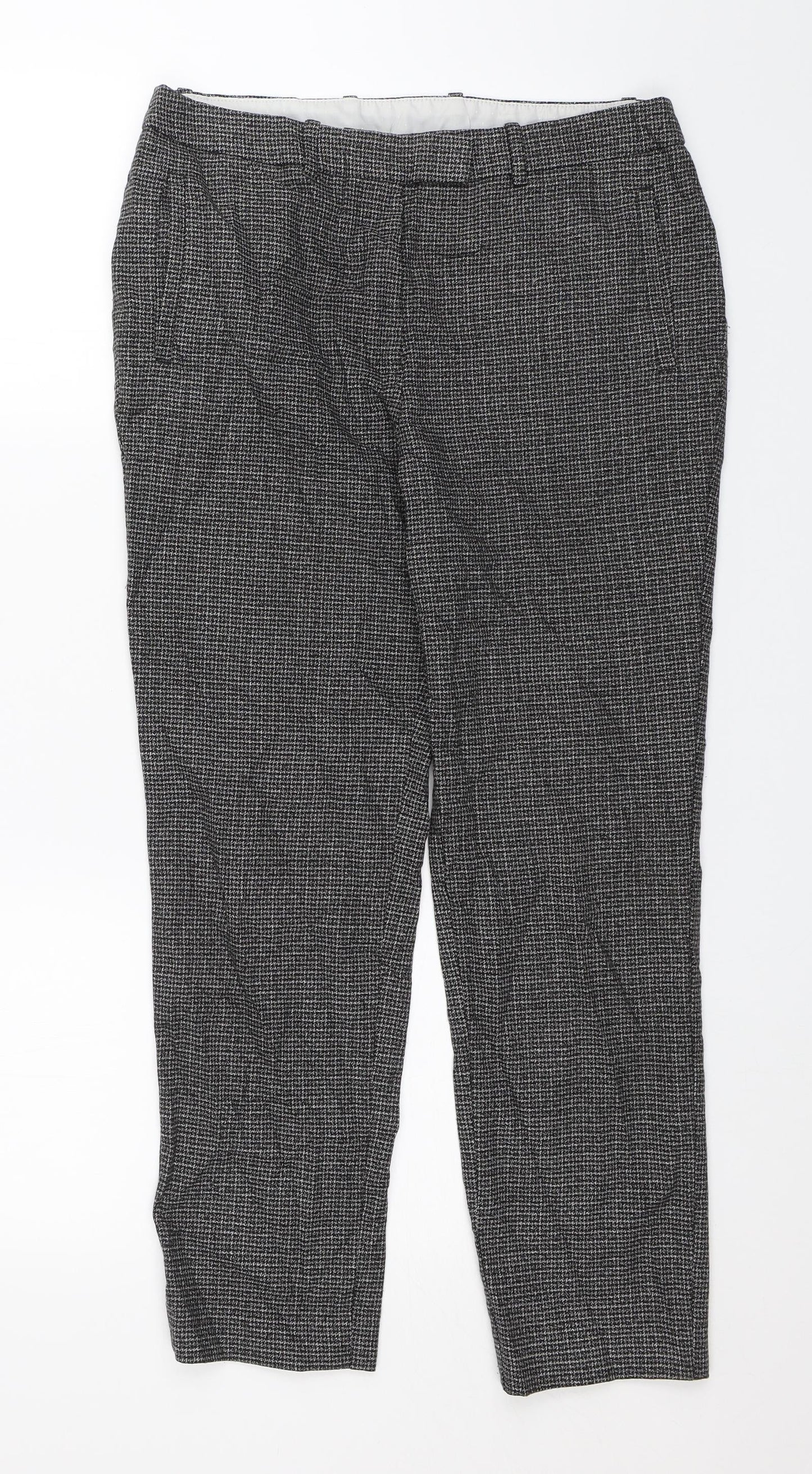 TU Womens Grey   Trousers  Size 12 L23 in