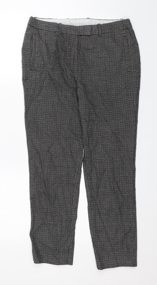 TU Womens Grey   Trousers  Size 12 L23 in