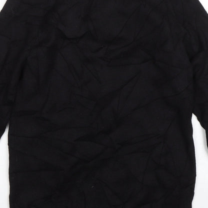 Womens UK Size 12 M&Co Black Pullover Jumper