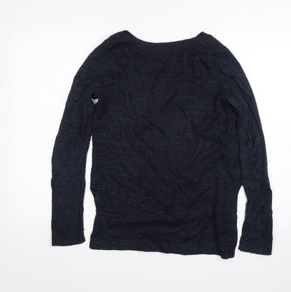 Womens UK Size S H&M Blue Pullover Jumper
