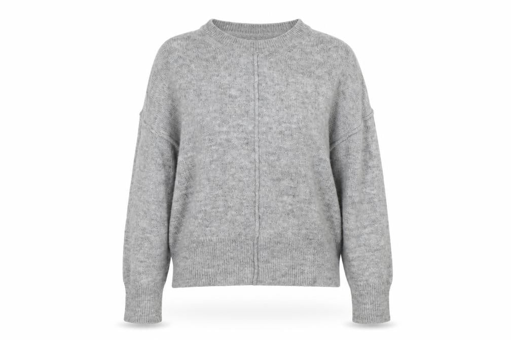 Womens UK Size M New Look Grey Pullover Jumper