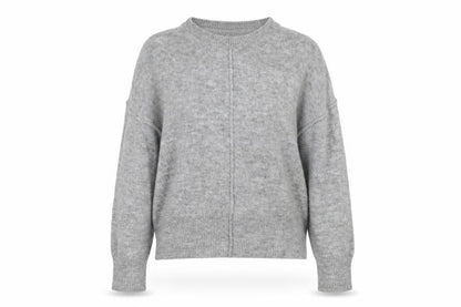 Womens UK Size M New Look Grey Pullover Jumper