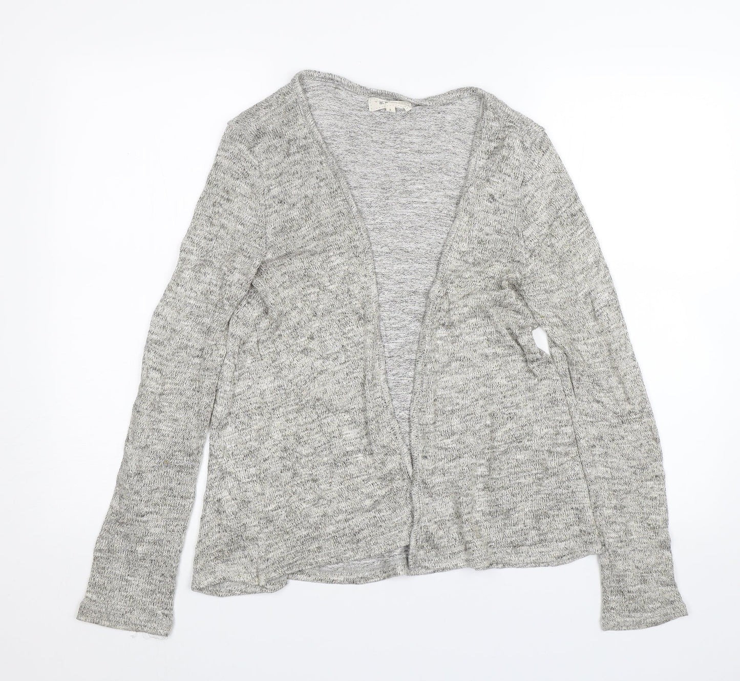 Womens UK Size 8 New Look Grey Cardigan Jumper