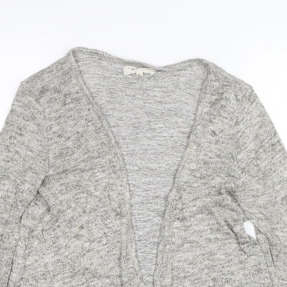 Womens UK Size 8 New Look Grey Cardigan Jumper