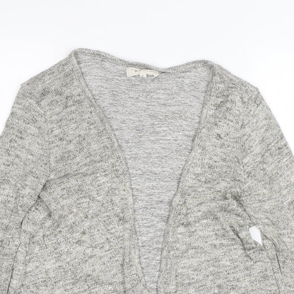 Womens UK Size 8 New Look Grey Cardigan Jumper