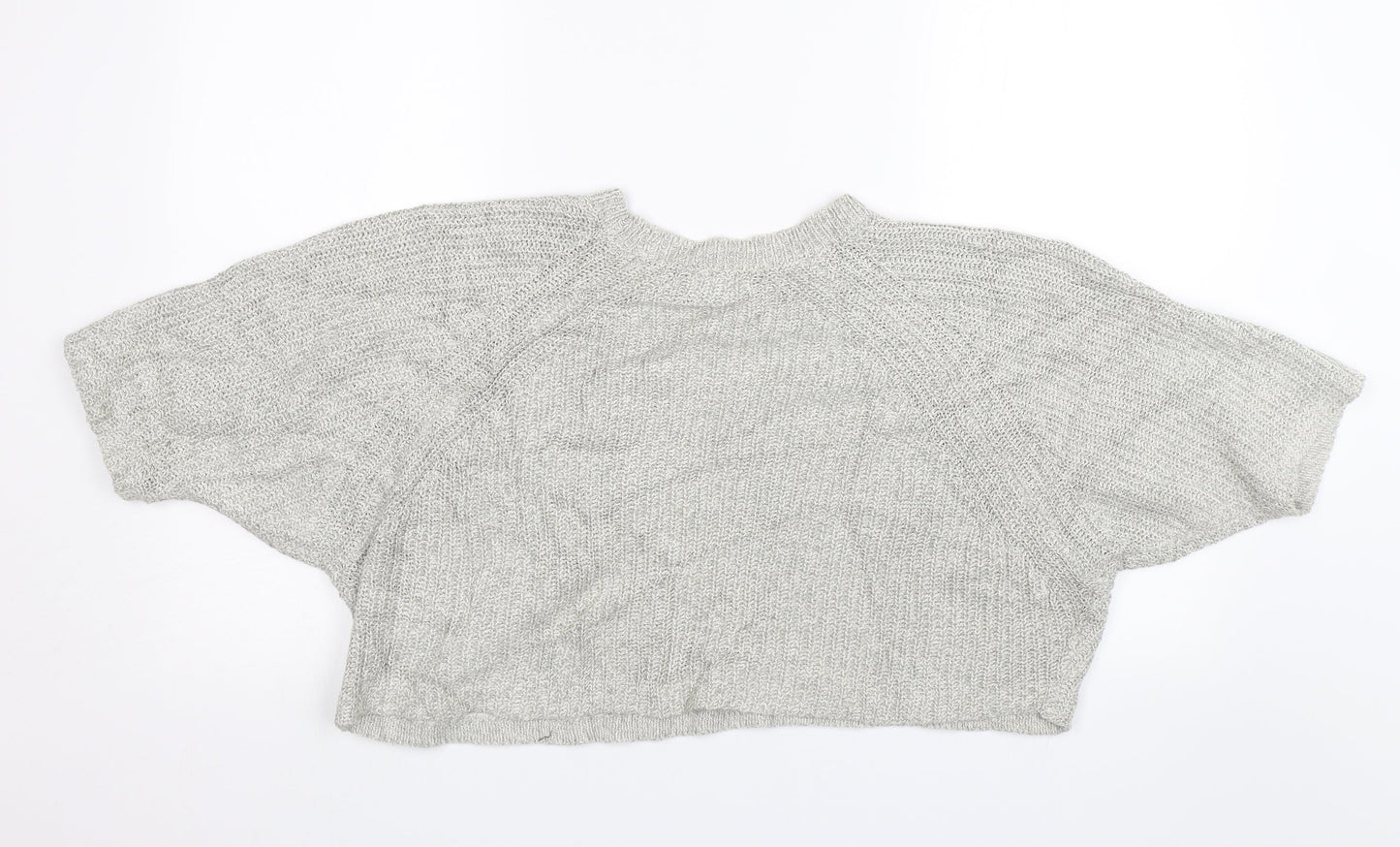 Womens UK Size L Silence + Noise Grey Pullover Jumper