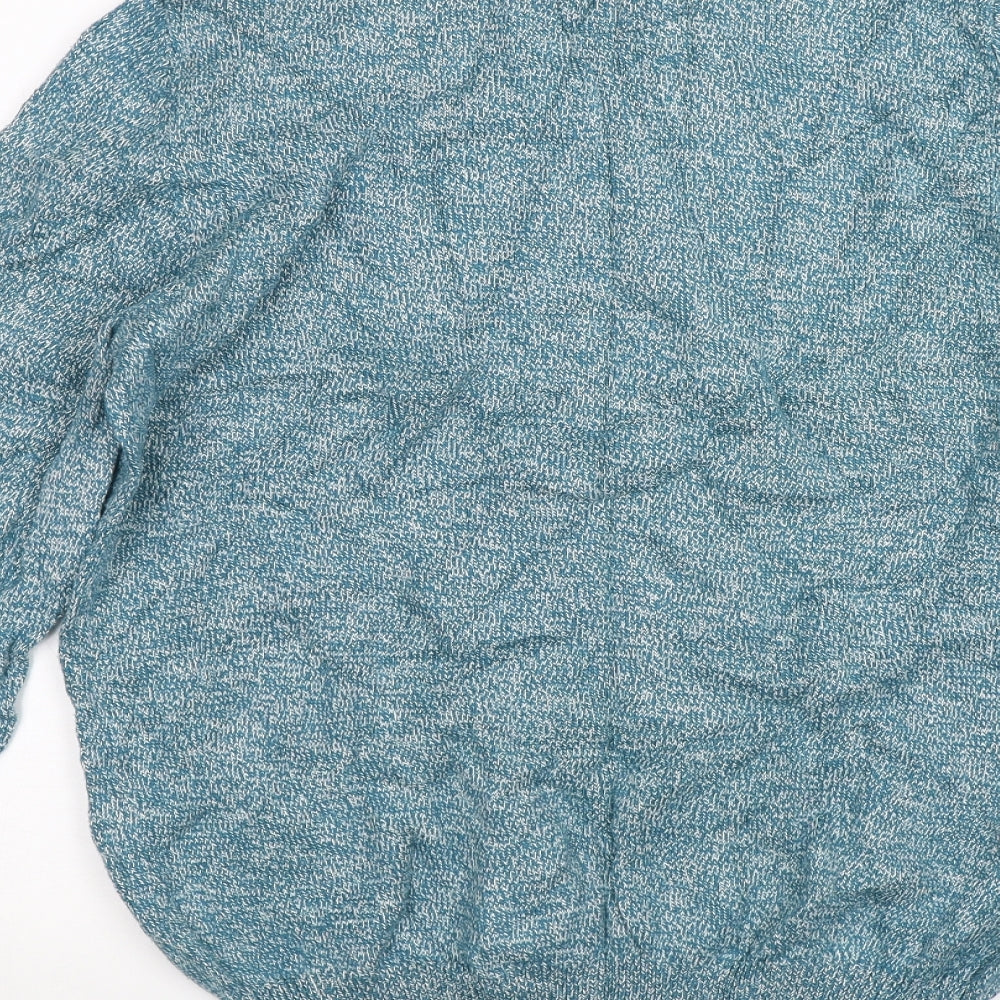 Atlantic Bay Mens Blue   Pullover Jumper Size M