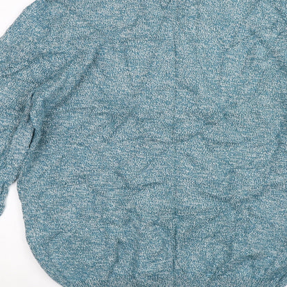 Atlantic Bay Mens Blue   Pullover Jumper Size M