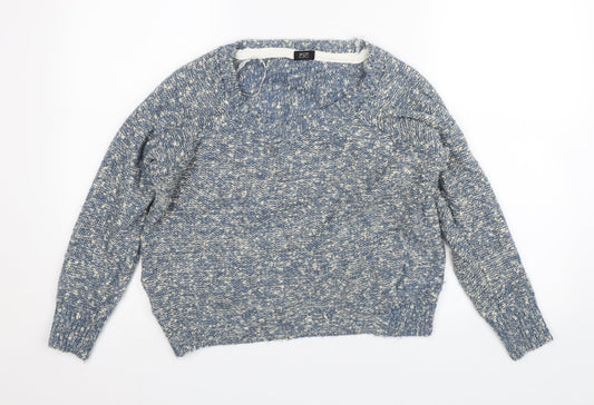 F&F Womens Blue   Pullover Jumper Size 14