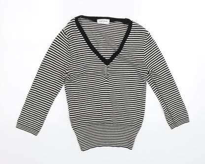 Womens UK Size 8 Topshop Black Pullover Jumper