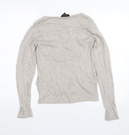 Womens UK Size S Great Plains Beige Pullover Jumper