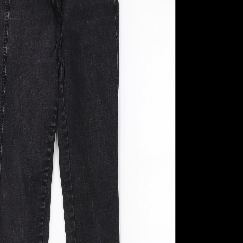 NEXT Womens Black  Denim Skinny Jeans Size 28 in L27 in