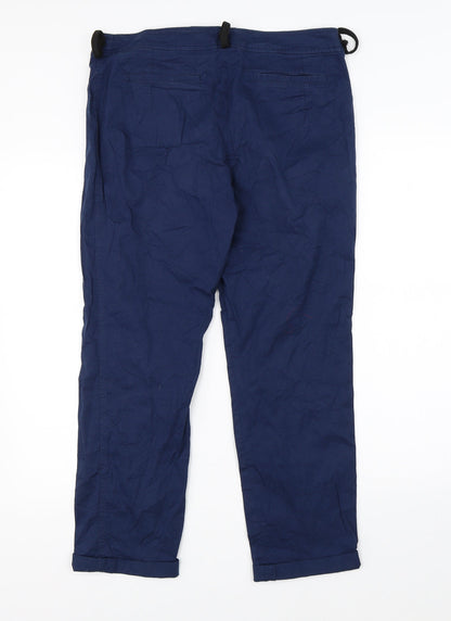 Kumu Womens Blue   Trousers  Size 12 L24 in