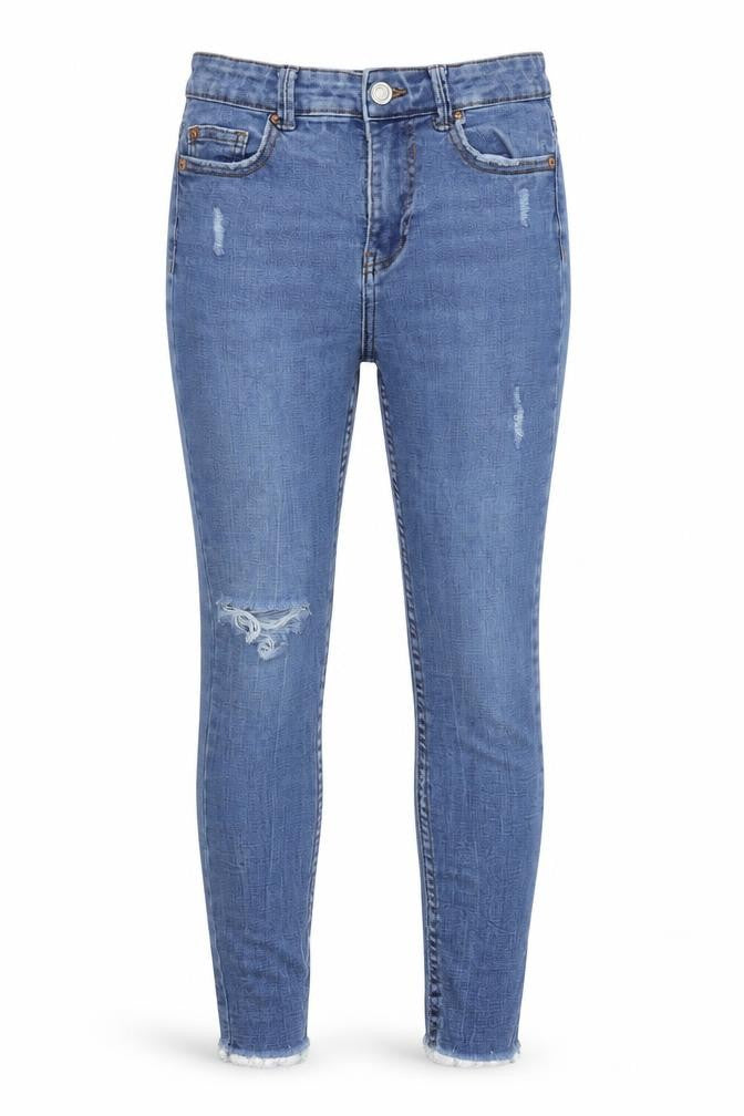 Womens UK Size 8 Denim Co Regular Fit Skinny Blue Jeans