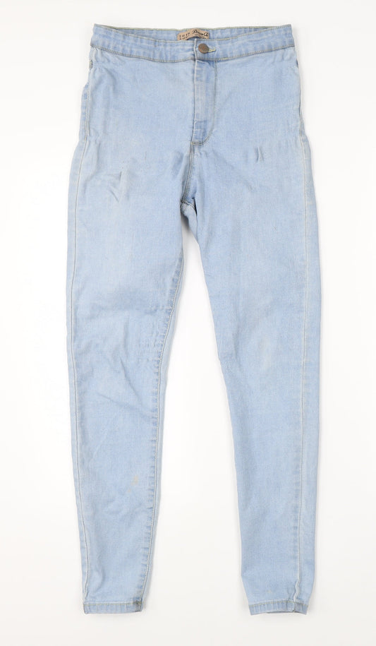 Denim Co Womens Blue  Denim Jegging Jeans Size 12 L26 in