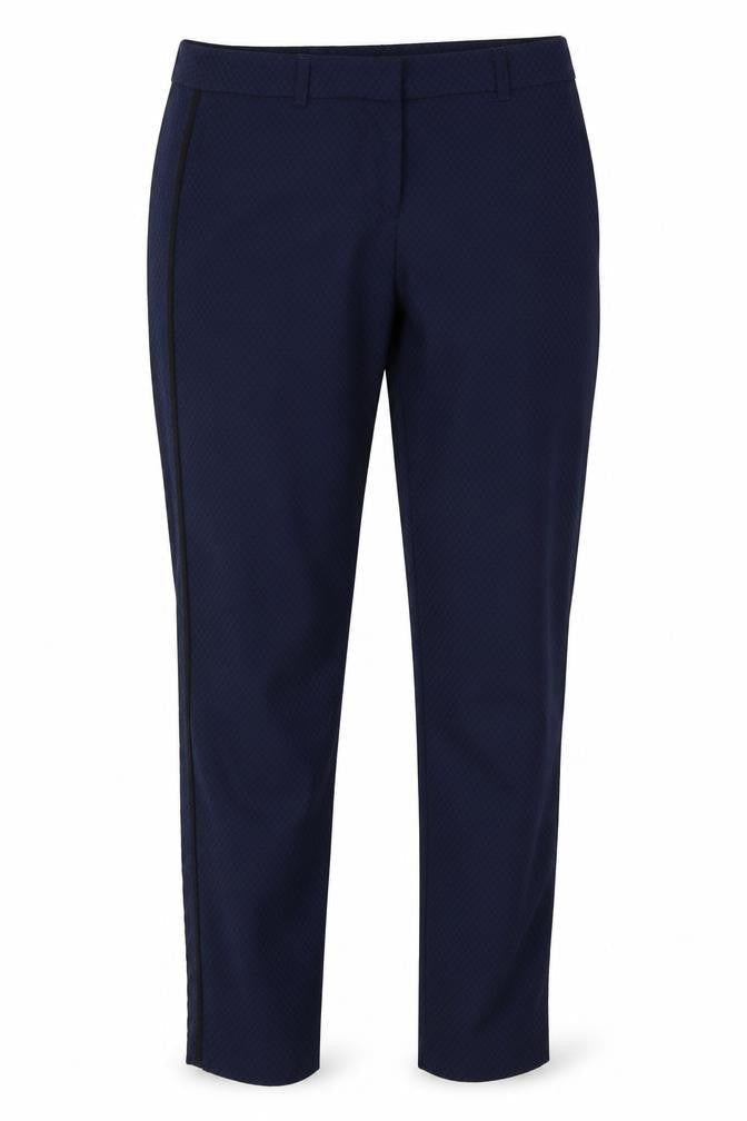 Womens UK Size 10 Papaya Regular Fit Dress Pants Blue Trousers