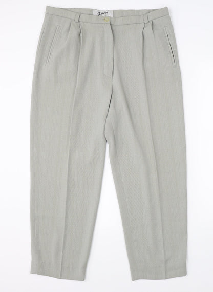 Gabler Womens Green   Dress Pants Trousers Size 20 L22 in