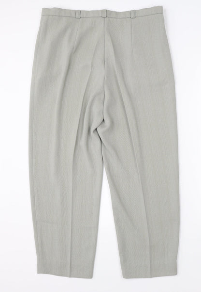 Gabler Womens Green   Dress Pants Trousers Size 20 L22 in