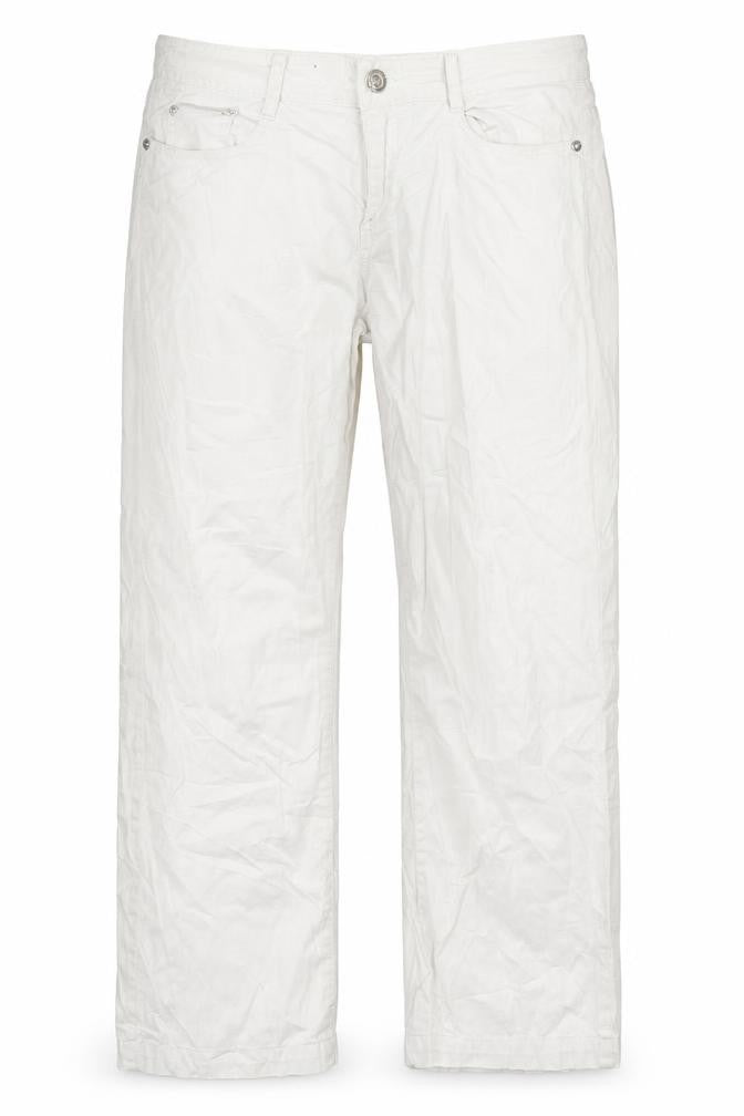 Womens UK Size 30 in Miss Cherry Regular Fit  White Trousers
