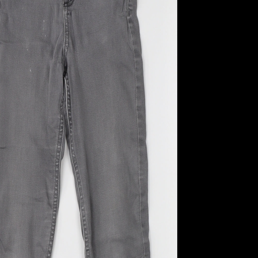 M&S Womens Grey  Denim Skinny Jeans Size 8 L26 in